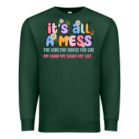 Sports Green its all a mess Premium Sweatshirt - JahusDesignShop