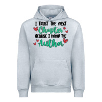 Heather Grey capter author Urban Hoodie - MaliasSmallBusiness