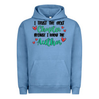 Pigment Pebble Blue capter author Urban Hoodie - MaliasSmallBusiness