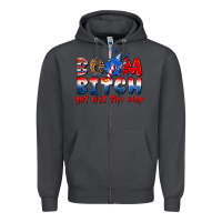 Smoke boom bitch get out the way Zipper Hoodie - texasbilliewilder