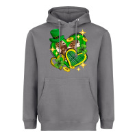 Storm St. Patrick's Day lucky heart Heavyweight Hoodie - Neo Western