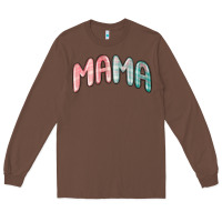 Chestnut mama christmas plaid Long Sleeve Tee - MaliasSmallBusiness