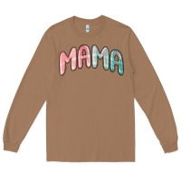 Toasted Coconut mama christmas plaid Long Sleeve Tee - MaliasSmallBusiness