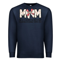 Navy mom she is clothed in gratitude counting blessings Premium Sweatshirt - JahusDesignShop