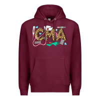 Burgundy Western Certified Medical Assistant Premium Hoodie - LillyAllenDesigns
