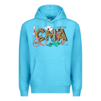 Ocean Blue Western Certified Medical Assistant Premium Hoodie - LillyAllenDesigns