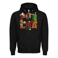 Black santa's favorite cma Zipper Hoodie - Zillion Design Studio