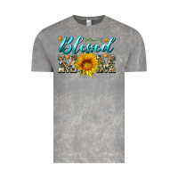 Cloud Rock blessed mom with sunflower Vintage Tee - Artiststas