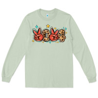 Matcha 2024 stars and leopard Long Sleeve Tee - MaliasSmallBusiness