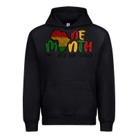 Black one month cant hold our history Urban Hoodie - MaliasSmallBusiness