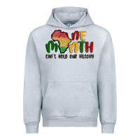 Heather Grey one month cant hold our history Urban Hoodie - MaliasSmallBusiness