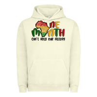 Pigment Pistachio one month cant hold our history Urban Hoodie - MaliasSmallBusiness