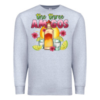 Heather Grey the three amigos Premium Sweatshirt - JahusDesignShop