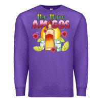 Purple the three amigos Premium Sweatshirt - JahusDesignShop