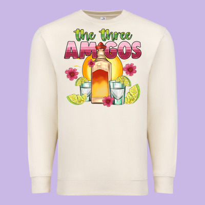 The Three Amigos Premium Sweatshirt Designed By Jahusdesignshop