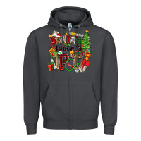 Smoke santa's favorite pt Zipper Hoodie - Zillion Design Studio