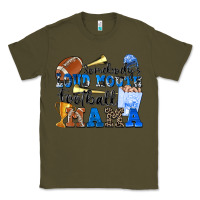 Army Green somebody's loud mouth football mama Classic Tee - Zillion Design Studio