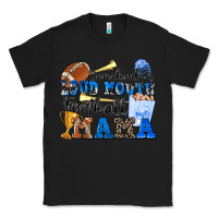 Black somebody's loud mouth football mama Classic Tee - Zillion Design Studio
