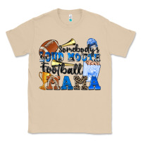 Mushroom somebody's loud mouth football mama Classic Tee - Zillion Design Studio