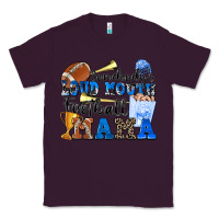 Plum somebody's loud mouth football mama Classic Tee - Zillion Design Studio