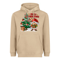Mushroom merry christmas gnomes Heavyweight Hoodie - FaDigitalArtStudio