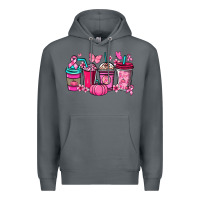 Rock cancer coffee cups Premium Hoodie - NancyCooperArtShop