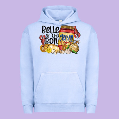 Belle Of The Boil Crab Oil Urban Hoodie Designed By Maliassmallbusiness