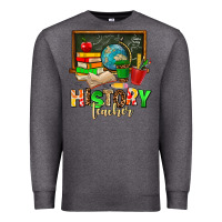 Charcoal Heather history teacher Premium Sweatshirt - AdoDesignShop
