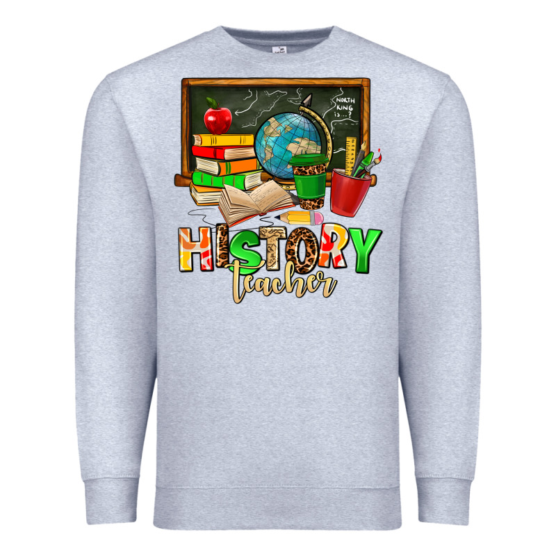 History Teacher Premium Sweatshirt by AdoDesignShop | Teevron