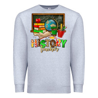 Heather Grey history teacher Premium Sweatshirt - AdoDesignShop