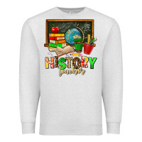 Oatmeal Heather history teacher Premium Sweatshirt - AdoDesignShop