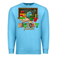 Ocean Blue history teacher Premium Sweatshirt - AdoDesignShop