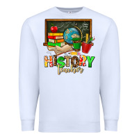 White history teacher Premium Sweatshirt - AdoDesignShop