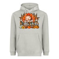 Moon Dust Thanksgiving Turkey Pumpkin Blessed Heavyweight Hoodie - CowhideDigitalArt