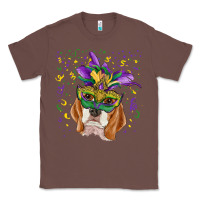 Chestnut mardi gras  mask beagle Classic Tee - RanaPortraitStore