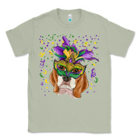 Matcha mardi gras  mask beagle Classic Tee - RanaPortraitStore
