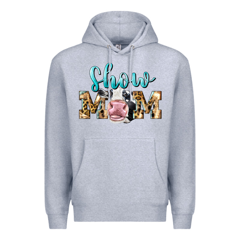 Western Show Mom Holstein Premium Hoodie by LillyAllenDesigns | Teevron