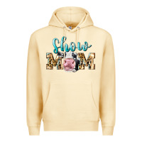 Pina Colada Western Show Mom Holstein Premium Hoodie - LillyAllenDesigns