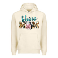 Tofu Western Show Mom Holstein Premium Hoodie - LillyAllenDesigns