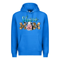 True Royal Western Show Mom Holstein Premium Hoodie - LillyAllenDesigns