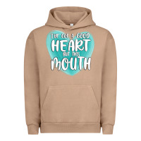 Pigment Burro i have got a good heart but this mouth Urban Hoodie - MaliasSmallBusiness