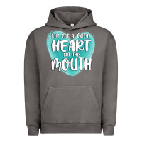Pigment Tornado i have got a good heart but this mouth Urban Hoodie - MaliasSmallBusiness