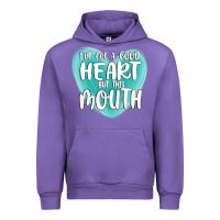 Tulip i have got a good heart but this mouth Urban Hoodie - MaliasSmallBusiness