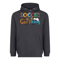 Smoke soccer it's a girl thing Heavyweight Hoodie - HRA Design Shop