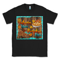 Black autumn skies pumpkin pies tumbler Classic Tee - BundleAndBundleShop