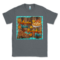 Charcoal Heather autumn skies pumpkin pies tumbler Classic Tee - BundleAndBundleShop