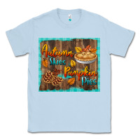 Dusty Blue autumn skies pumpkin pies tumbler Classic Tee - BundleAndBundleShop