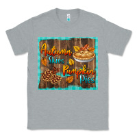 Heather Grey autumn skies pumpkin pies tumbler Classic Tee - BundleAndBundleShop