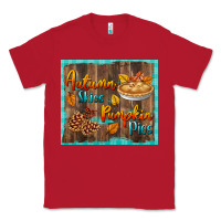 Red autumn skies pumpkin pies tumbler Classic Tee - BundleAndBundleShop