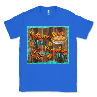 True Royal autumn skies pumpkin pies tumbler Classic Tee - BundleAndBundleShop
